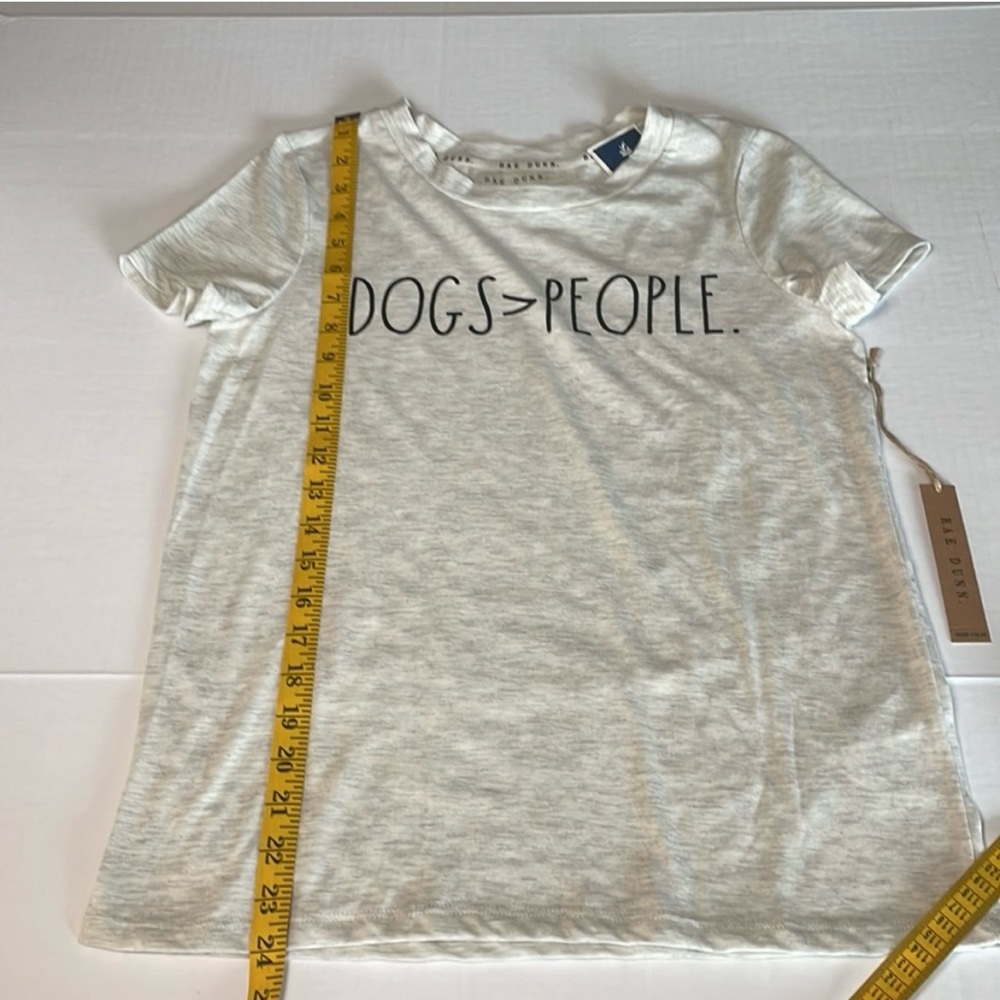 Rae Dunn Dogs> People t shirt Women’s size XS, NWT - Picture 5 of 11